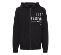 Kapuzensweatjacke FQ1924 "Kapuzensweatjacke FQAlbert", Herren, Gr. XL, schwarz (schwarz beauty), Obermaterial: 100% Baumwolle CO., Sweatjacken (64843219-XL) schwarz beauty