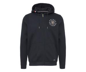 Kapuzensweatjacke FQ1924 "Kapuzensweatjacke FQWilliam", Herren, Gr. L, blau (salute), Obermaterial: 80% Baumwolle CO. 20% Polyester PES., Sweatjacken (33230956-L) salute