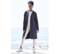 Kapuzensweatjacke H.I.S Gr. 40/42, blau (dunkelblau) Damen Sweatjacken (40751805-40) dunkelblau