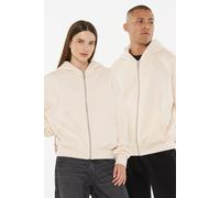 Kapuzensweatjacke HARLEM SOUL, Herren, Gr. 3XL, beige (ecru), Material: 65% Baumwolle, 35% Polyester, unifarben, regular fit normal, eingesetzt Rippbündchen, Sweatjacken, mit Baumwolle (73814553-XXXL)