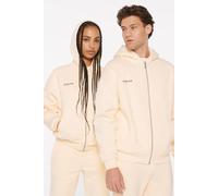 Kapuzensweatjacke HARLEM SOUL, Herren, Gr. XL, beige (cream), Material: 65% Baumwolle, 35% Polyester, bedruckt, regular fit normal, eingesetzt Rippbündchen, Sweatjacken, mit weicher Innenseite (252407