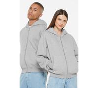 Kapuzensweatjacke HARLEM SOUL, Herren, Gr. XS, grau, Material: 65% Baumwolle, 35% Polyester, unifarben, regular fit normal, Rippbündchen, Sweatjacken, mit Baumwolle (64030432-XS) grau