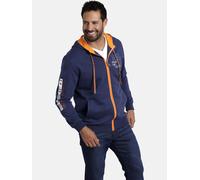 Jan Vanderstorm Herren Sweatjacke Roderich dunkelblau 2XL (XXL) - 60/62