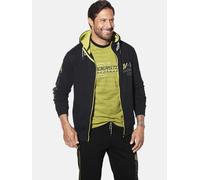 Kapuzensweatjacke JAN VANDERSTORM "Sweatjacke SIGSTAD", Herren, Gr. 7XL, schwarz, Obermaterial: 100% Baumwolle CO., Sweatjacken (17711860-7XL) schwarz
