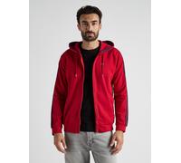 Kapuzensweatjacke JCC "310212092", Herren, Gr. M, rot, 60% Baumwolle, 40% Polyester, Sweatjacken (87325863-M) rot