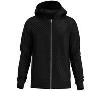 Kapuzensweatjacke JOOP "Leisure", Herren, Gr. M, schwarz, Steppware, Obermaterial: 95% Baumwolle, 4% Elasthan, 1% sonstige Fasern, unifarben, klassisch, Basic hüftbedeckend, ohne Ausschnitt, Langarm a
