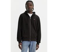 Kapuzensweatjacke LEVI'S "NEW ORIGINAL ZIP UP" Gr. L, schwarz (caviar) Herren Sweatjacken (16699167-L)