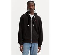 Kapuzensweatjacke LEVI'S "NEW ORIGINAL ZIP UP" Gr. M, schwarz (caviar) Herren Sweatjacken (16699167-M)