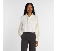 Kapuzensweatjacke NEW BALANCE, Damen, Gr. M, sea salt, Obermaterial: 100% Polyester, normal, V-Ausschnitt, Sweatjacken, mit Kapuze, aus Polyester, mit Reißverschluss (90190751-M) sea salt