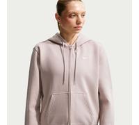 Kapuzensweatjacke NIKE SPORTSWEAR "W NK STDO FLC MW STD FZ HDY", Damen, Gr. XL, cream ii, sail, angeraute Sweatware, Obermaterial: 80% Baumwolle, 20% Polyester, normal, Rundhals, angesetztes Bündchen,