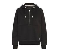 Kapuzensweatjacke OXMO "Kapuzensweatjacke OXAndrea", Damen, Gr. S, schwarz, Obermaterial: 55% Polyester PES. 45% Baumwolle CO., Sweatjacken (25979403-S) schwarz