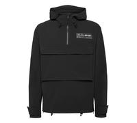 PLEIN SPORT Herren Kapuzensweat Sweatjacke mit Kapuze (PP14161) L Schwarz
