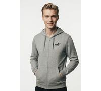 Puma Kapuzenjacke Essentials No. 1 Logo Herren Grau Gr. S - 66% Baumwolle/34% Polyester