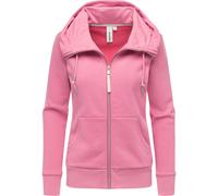 Ragwear Kapuzensweatjacke Damen rosa, M