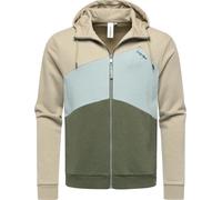 Kapuzensweatjacke RAGWEAR "Wilso", Herren, Gr. S (48), grün (olivgrün), Sweatware, Material: 70% Baumwolle, 30% Polyester, gerade hüftlang, Rundhals, Ärmel ohne Ärmelschlitz Rippbündchen, Sweatjacken,