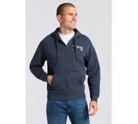 Kapuzensweatjacke REPLAY, Damen, Gr. XXL, navy, Sweatware, Obermaterial: 100% Baumwolle, normal, ohne Ausschnitt, angesetztes Bündchen, Sweatjacken (62176548-XXL) navy