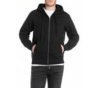 Replay Herren Hoodie mit Reißverschluss Sweatshirtjacke, Black 098 (Schwarz), XXL