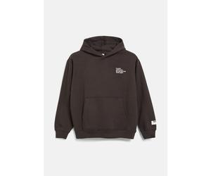 Kapuzensweatjacke S.OLIVER JUNIOR, Jungen, Gr. 158/164, braun (schwarz braun), Sweatware, Obermaterial: 60% Baumwolle, 40% Polyester, bedruckt, bequem hüftbedeckend, Rundhals, Bündchen, Sweatjacken, K