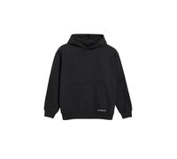 Kapuzensweatjacke S.OLIVER JUNIOR, Jungen, Gr. 170/176, schwarz, Sweatware, Obermaterial: 60% Baumwolle, 40% Polyester, bedruckt, bequem hüftbedeckend, Rundhals, Bündchen, Sweatjacken, Kapuzensweater