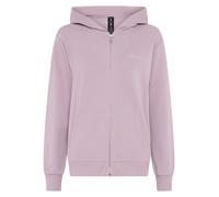 Kapuzensweatjacke SKECHERS "SIGNATURE FZ HOODIE", Damen, Gr. M (38/40), misty mauve, Obermaterial: 54% Baumwolle, 46% Polyester, Sweatjacken, mit Kapuze, für sportliche Aktivitäten, für Fitness und Tr