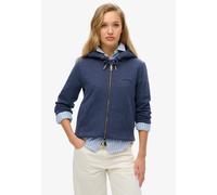 Superdry Essential Logo Reißverschlusspullover XS Princedom Blue Marl