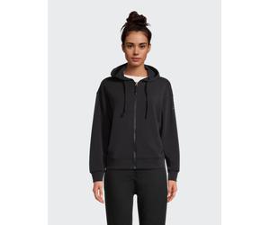 Kapuzensweatjacke VENICE BEACH "KAPUZEN-SWEATJACKE CAYLEE", Damen, Gr. L (42), schwarz, Obermaterial: 50% Polyester, 45% Modal, 5% Elasthan, Sweatjacken (39538425-L) schwarz