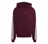 Kapuzensweatshirt adidas 3-Stripes Rouge L
