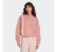 Kapuzensweatshirt ADIDAS ORIGINALS "3 STRIPES HOODY", Damen, Gr. L, rosa (warm clay), Obermaterial: 53% Baumwolle, 47% Polyester, sportlich, Sweatshirts (85453724-L) warm clay