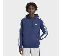 Kapuzensweatshirt ADIDAS ORIGINALS "3S HD", Herren, Gr. L, night indigo, Obermaterial: 70% Baumwolle, 30% Polyester, angesetztes Bündchen, Sweatshirts (49335407-L) night indigo