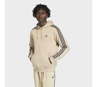 Kapuzensweatshirt ADIDAS ORIGINALS "3S HD", Herren, Gr. S, stone khaki, Obermaterial: 70% Baumwolle, 30% Polyester, angesetztes Bündchen, Sweatshirts (74084936-S) stone khaki