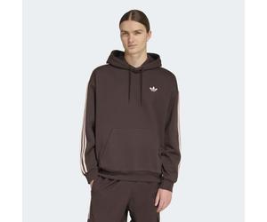 Kapuzensweatshirt ADIDAS ORIGINALS "ADICOLOR CLASSICS 3-STREIFEN HOODIE", Herren, Gr. L, aurora coffee, Obermaterial: 70% Baumwolle, 30% Polyester, angesetztes Bündchen, Sweatshirts (21563614-L) auror