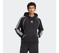 Kapuzensweatshirt ADIDAS ORIGINALS "TEAMGEIST HD", Herren, Gr. S, schwarz-weiß (schwarz, weiß), Obermaterial: 70% Baumwolle, 30% Polyester, sportlich, Sweatshirts (93546260-S) schwarz, weiß