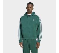 Kapuzensweatshirt ADIDAS ORIGINALS "ADIDAS ADICOLOR SPACER OVERSIZED", Herren, Gr. L, collegiate grün, Obermaterial: 53% Baumwolle, 47% Polyester, normal, Rundhals, angesetztes Bündchen, Sweatshirts,