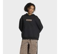 Kapuzensweatshirt ADIDAS ORIGINALS "AOP HOODIE", Damen, Gr. XL, schwarz, Obermaterial: 100% Baumwolle, angesetztes Bündchen, Sweatshirts (33109324-XL) schwarz