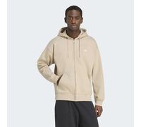 Kapuzensweatshirt ADIDAS ORIGINALS "ESS FZ HD", Herren, Gr. L, khaki three, Obermaterial: 82% Baumwolle, 18% Polyester, normal, Rundhals, angesetztes Bündchen, Sweatshirts (50858531-L) khaki three