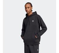 adidas Originals Herren Sweatshirt mit Kapuze Trefoil ESSENTIAL LOOSE HOODIE, schwarz, Gr. L