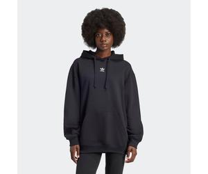 Kapuzensweatshirt ADIDAS ORIGINALS "ESSENTIALS LOOSE FRENCH TERRY HOODIE", Damen, Gr. XS, schwarz, Obermaterial: 100% Baumwolle, angesetztes Bündchen, Sweatshirts, mit Kapuze, aus Baumwolle (79237029-