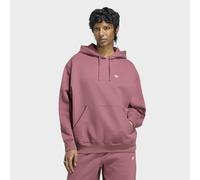 Kapuzensweatshirt ADIDAS ORIGINALS "ESSENTIALS OVERSIZE FLEECE HOODIE", Damen, Gr. L, quiet crimson, Obermaterial: 82% Baumwolle, 18% Polyester, normal, Rundhals, angesetztes Bündchen, Sweatshirts (85