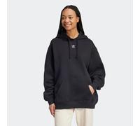 Kapuzensweatshirt ADIDAS ORIGINALS "ESSENTIALS OVERSIZED HOODIE", Damen, Gr. XXL, schwarz, Obermaterial: 80% Baumwolle, 20% Polyester, angesetztes Bündchen, Sweatshirts (38153664-XXL) schwarz