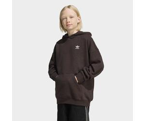 Kapuzensweatshirt ADIDAS ORIGINALS "KIDS FLEECE-HOODIE, LOCKER GESCHNITTEN", Mädchen, Gr. 176, aurora coffee meliert, Obermaterial: 70% Baumwolle, 30% Polyester, normal, Rundhals, angesetztes Bündchen