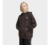 Kapuzensweatshirt ADIDAS ORIGINALS "LOOSE HOODIE FL", Mädchen, Gr. 140, braun (aurora coffee meliert), Obermaterial: 70% Baumwolle, 30% Polyester, normal, Rundhals, angesetztes Bündchen, Sweatshirts (