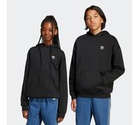 Kapuzensweatshirt ADIDAS ORIGINALS "LOOSE HOODIE FL", Mädchen, Gr. 152, schwarz-weiß (schwarz, weiß), Obermaterial: 70% Baumwolle, 30% Polyester, normal, Rundhals, angesetztes Bündchen, Sweatshirts (4