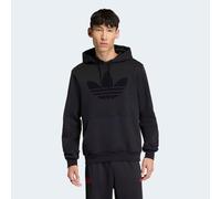 Kapuzensweatshirt ADIDAS ORIGINALS "MONOGRAM INFILL HOODIE", Herren, Gr. M, schwarz, Obermaterial: 70% Baumwolle, 30% Polyester, angesetztes Bündchen, Sweatshirts (82182367-M) schwarz