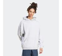 adidas Originals Hoodie mit Kapuze in Hellgrau Melange, Größe L