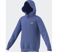 Kapuzensweatshirt ADIDAS ORIGINALS "REGULAR FLEECE-HOODIE", Mädchen, Gr. 140, blau (blau fusion), Obermaterial: 70% Baumwolle, 30% Polyester, normal, Rundhals, angesetztes Bündchen, Sweatshirts, für K