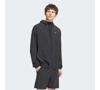 Kapuzensweatshirt ADIDAS ORIGINALS "TECH TREFOIL ESSENTIALS ORIGINALS, KAPUZE, DURCHGEHENDER REISSVERSCHL", Herren, Gr. XXL, schwarz, Obermaterial: 87% Polyester, 13% Elasthan, normal, Rundhals, anges