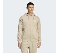 Kapuzensweatshirt ADIDAS ORIGINALS "TREFOIL ESSENTIALS", Herren, Gr. XL, stone khaki, Obermaterial: 70% Baumwolle, 30% Polyester, angesetztes Bündchen, Sweatshirts, Full Zip Hoddie, Kapuzenpullover, K