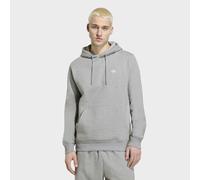 Kapuzensweatshirt ADIDAS ORIGINALS "TREFOIL ESSENTIALS HOODIE", Herren, Gr. S, medium grau heather, Obermaterial: 82% Baumwolle, 18% Polyester, normal, Rundhals, angesetztes Bündchen, Sweatshirts (204