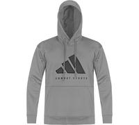 Kapuzensweatshirt ADIDAS PERFORMANCE "adidas Tech Line Hoody COMBAT SPORTS" Gr. XXL, grau, schwarz, Sweatshirts, Damen, XXL, Obermaterial: 100% Polyester (21540355-XXL) grau, schwarz