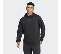 Kapuzensweatshirt ADIDAS PERFORMANCE "DESIGNED FOR TRAINING HOODIE", Herren, Gr. M, schwarz, Obermaterial: 73% Polyester, 19% Baumwolle, 8% Elasthan, angesetztes Bündchen, Sweatshirts (75947156-M) sch